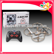 Mini Drone 2.4G 4CH 3D Flips rolando 6 Axis Gyroscope RC Quadcopter com luzes noturnas